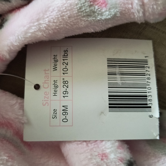 0-9m Baby Girls Robe - Picture 3 of 3